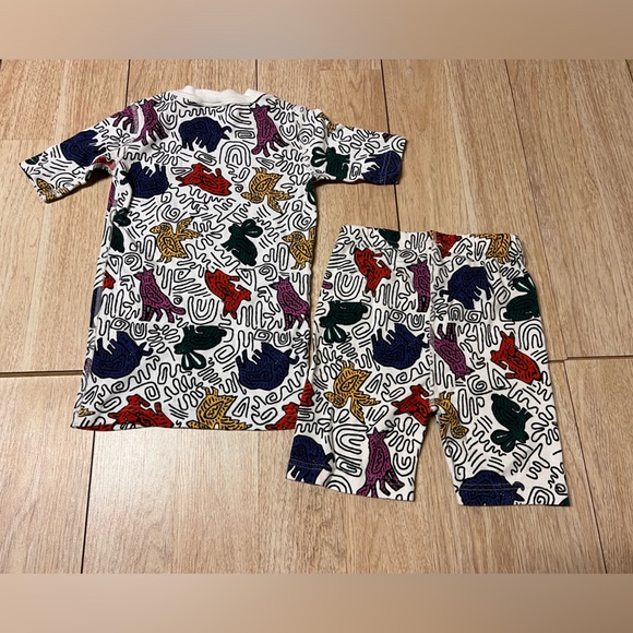 NWOT Hanna Andersson Colorful Animal Pajama Set - Picture 4 of 4